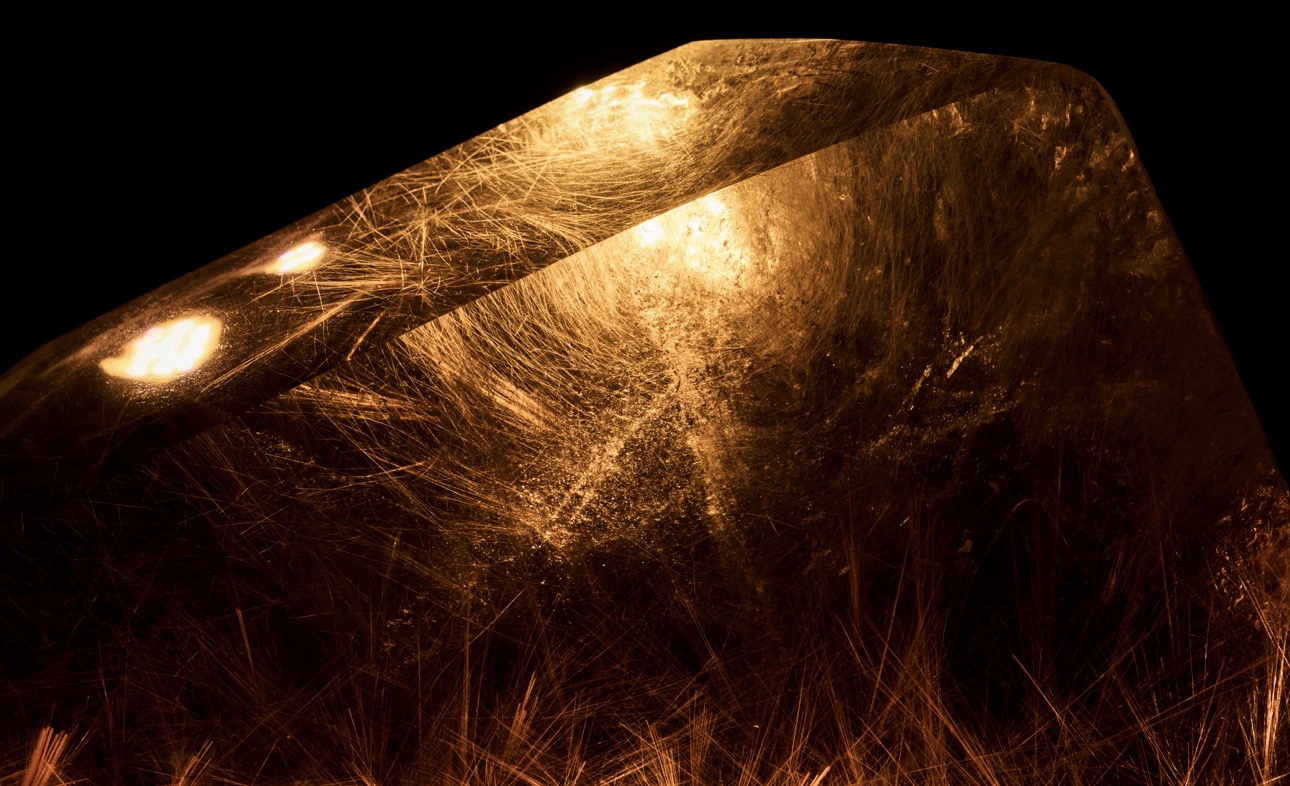 Rutile quartz